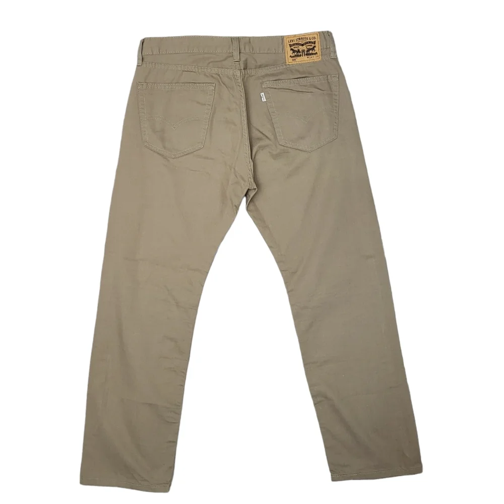 Levi's Jeans 505 Tan Regular Fit Stretch 34 x 30